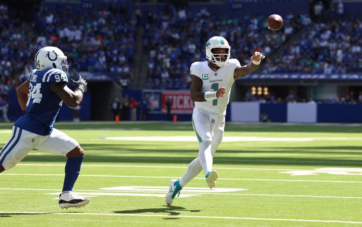 Los Miami Dolphins sufrieron su peor derrota en primera ronda